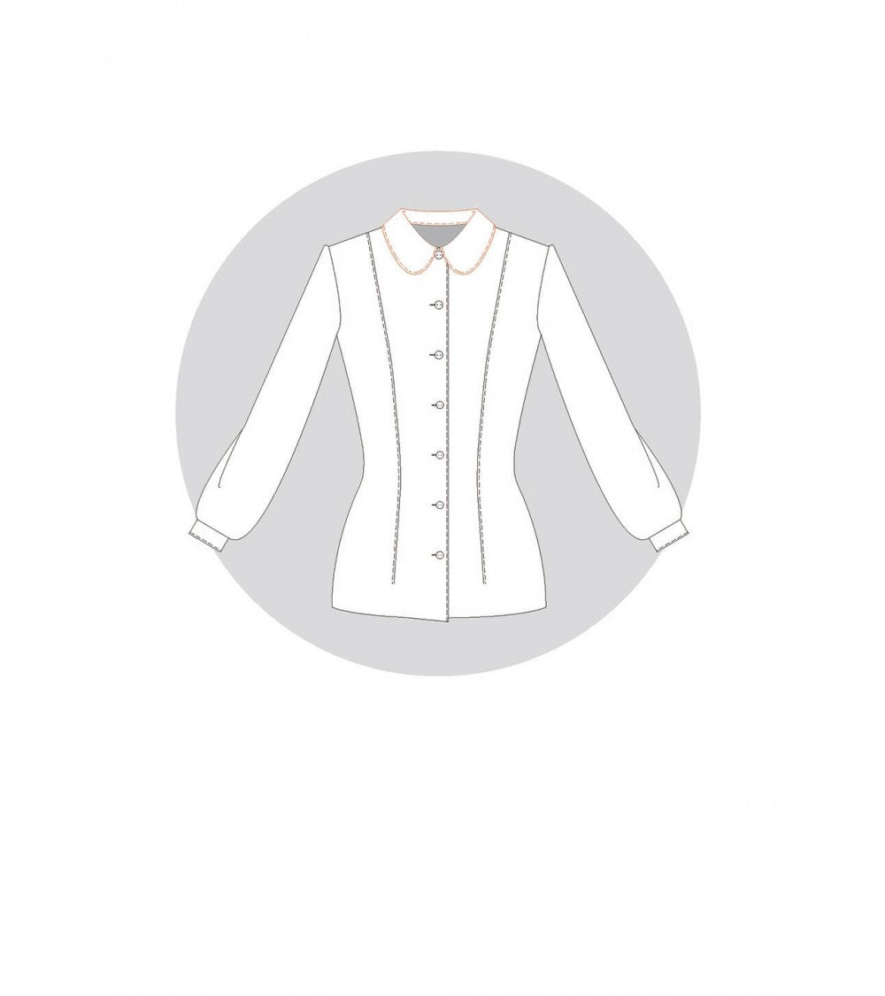 Base pour cols Claudine roulant et Berthe
