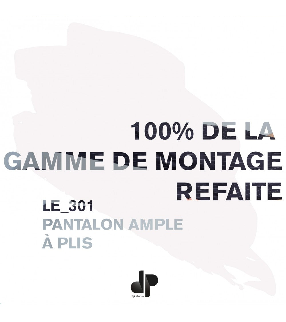 Le 301 Pantalon ample à plis PDF