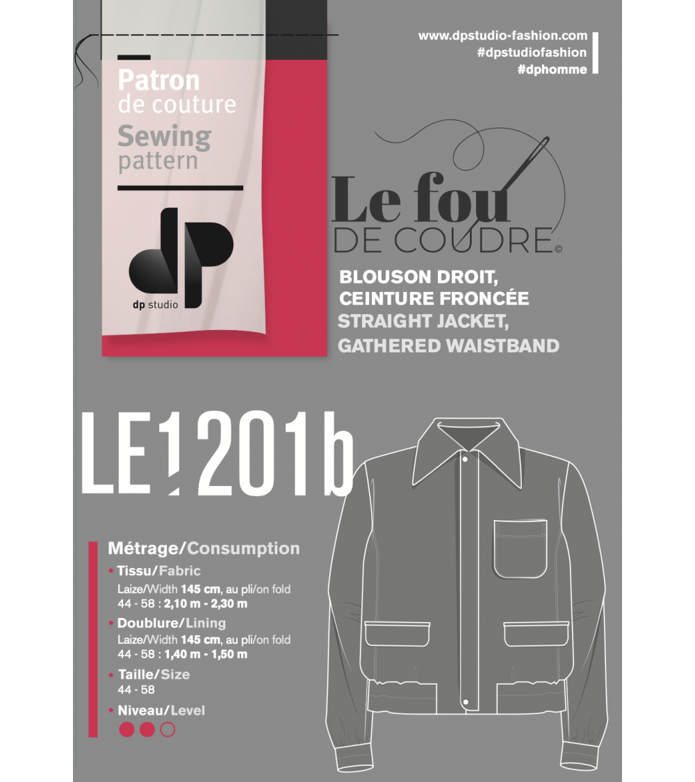 Le 1201 Blouson droit