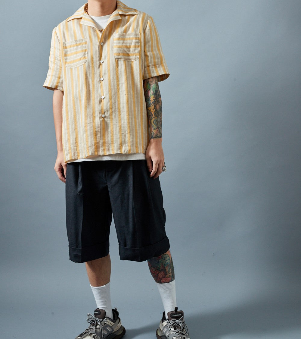 Le 1600 Chemise manche courte, col ouvert