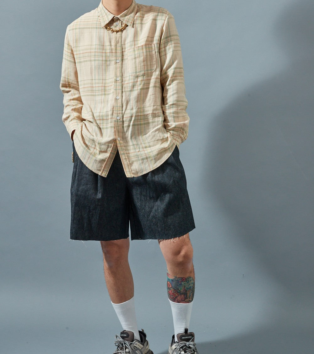 Le 1601 Chemise col et pied de col