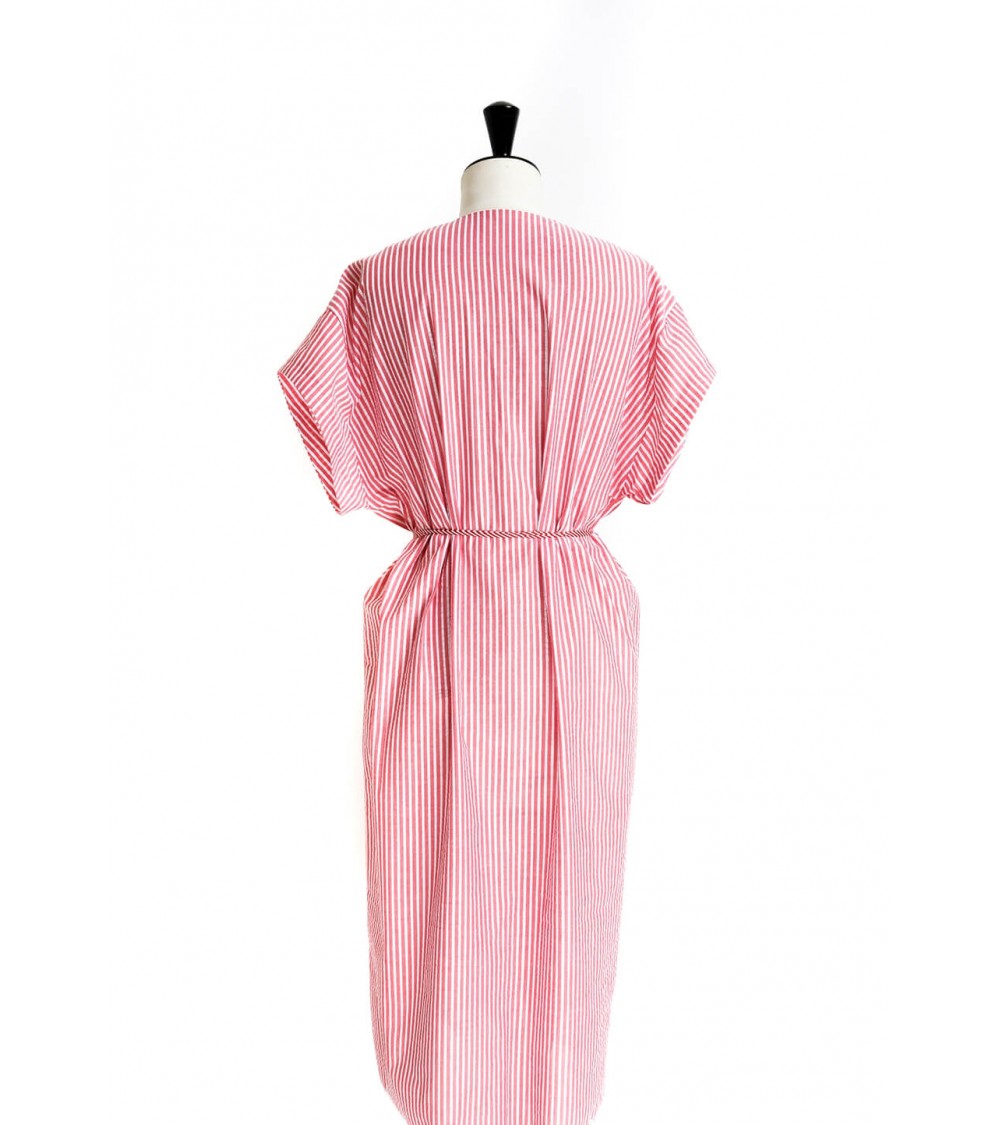Tunique/robe manches basses et profond décolleté