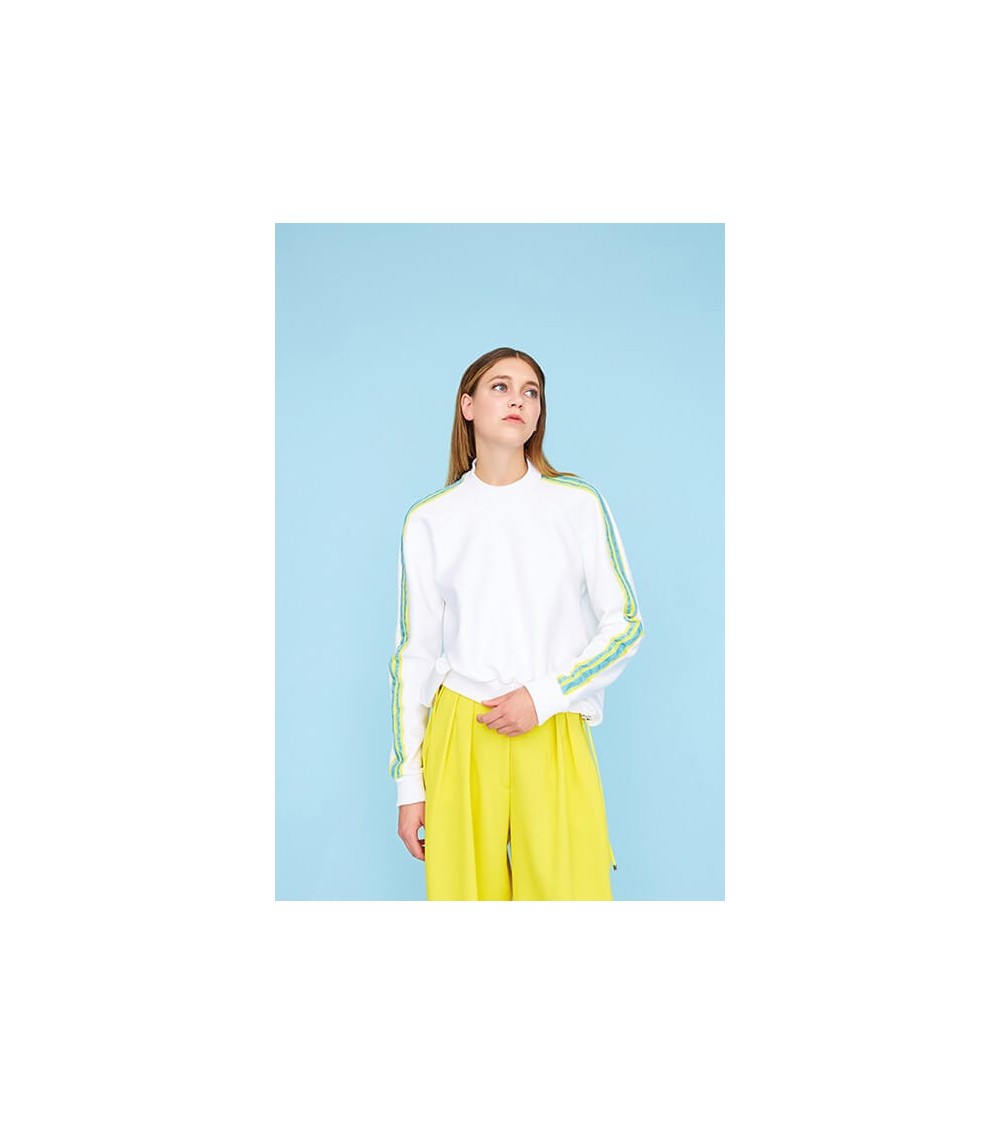 Sweat shirt blousant