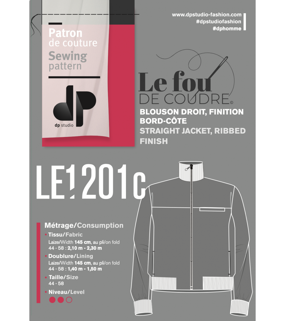 Le 1201 Blouson droit