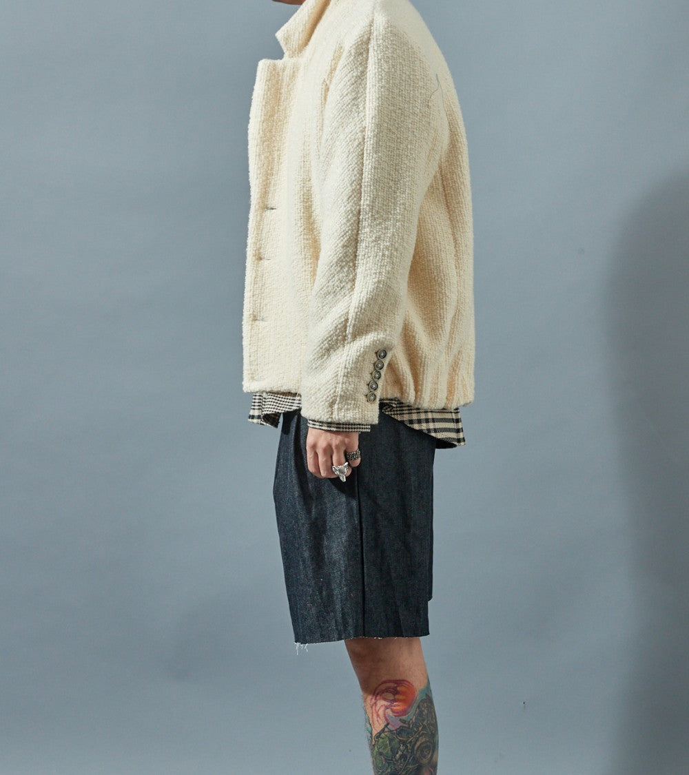 Le 1800 Manteau droit col tailleur