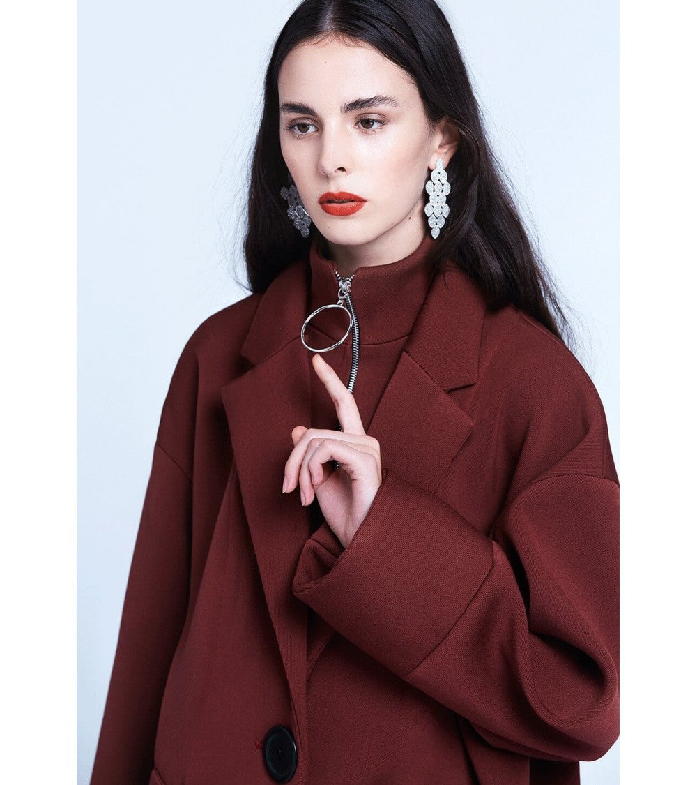 le 809a et b - Manteau gilet intégré