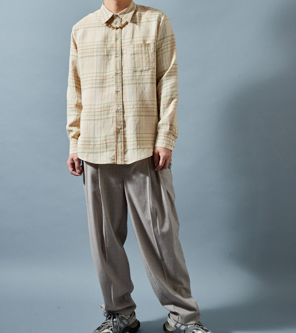Le 1601 Chemise col et pied de col