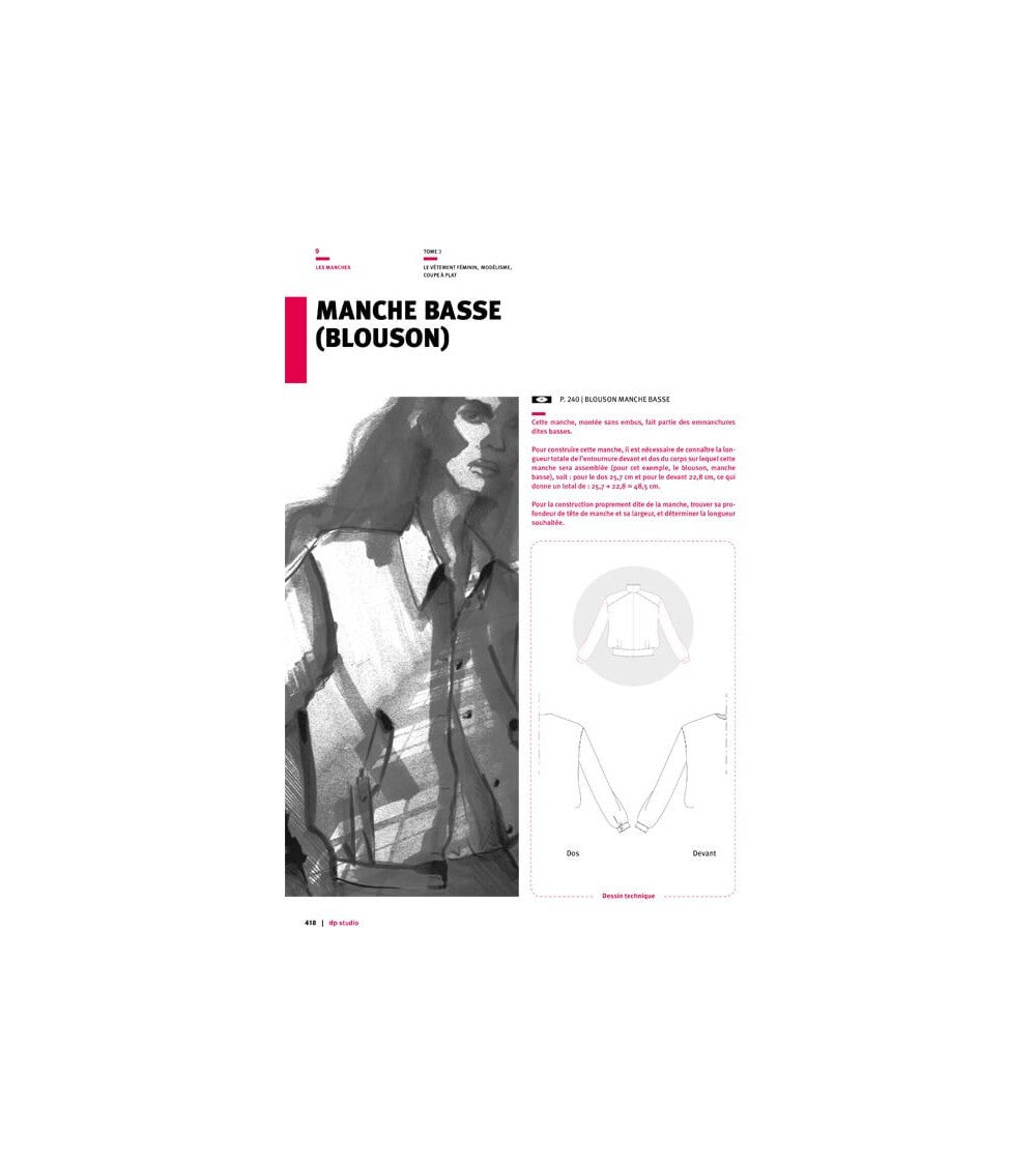 Manche basse (blouson)