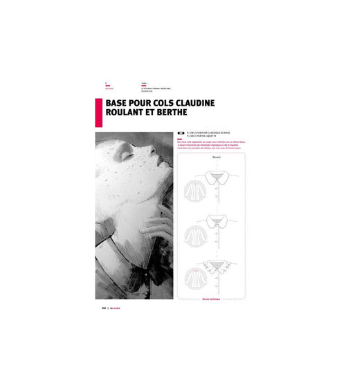 Base pour cols Claudine roulant et Berthe
