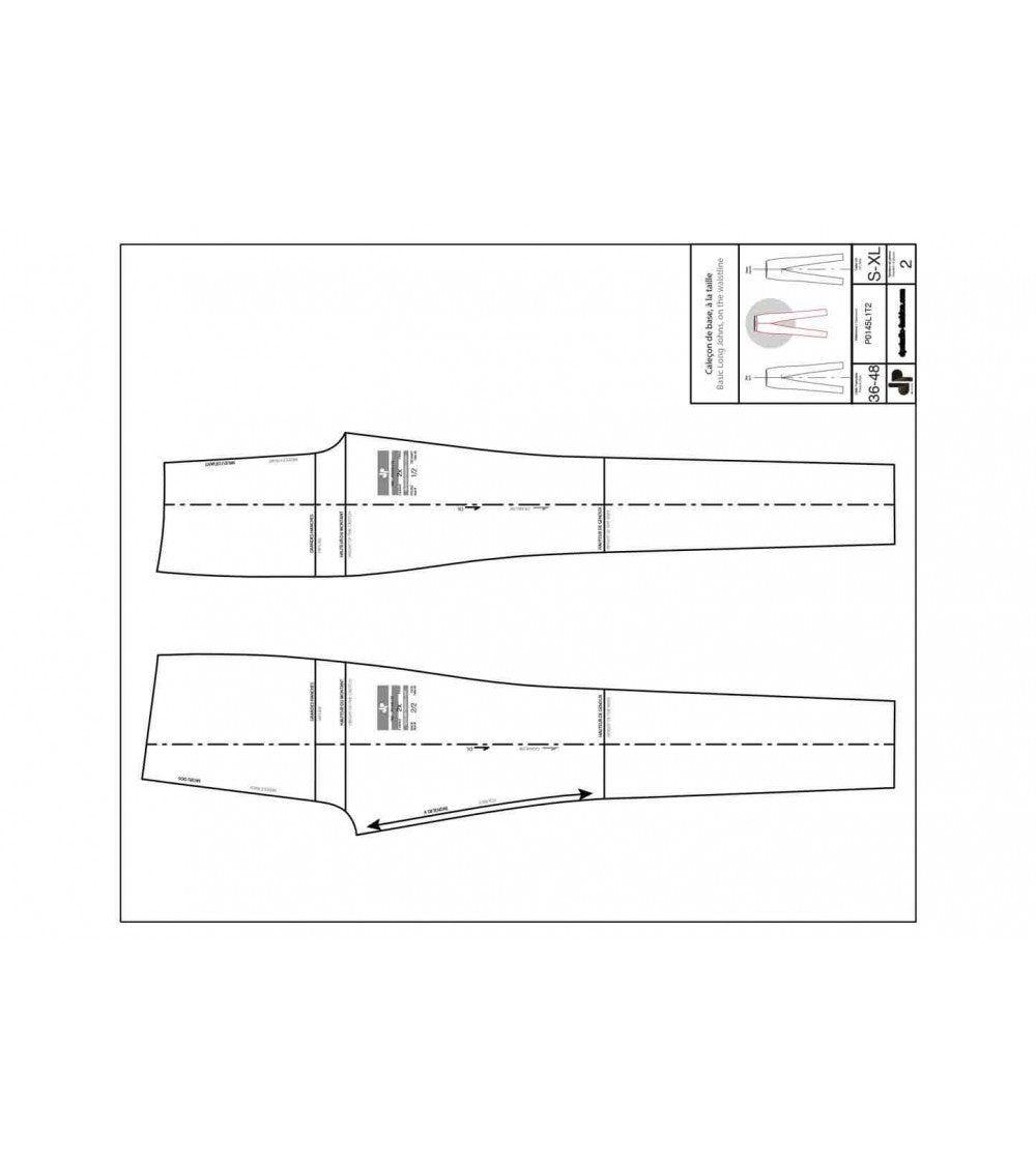 Caleçon de base, à la taille ( legging ou skinny )