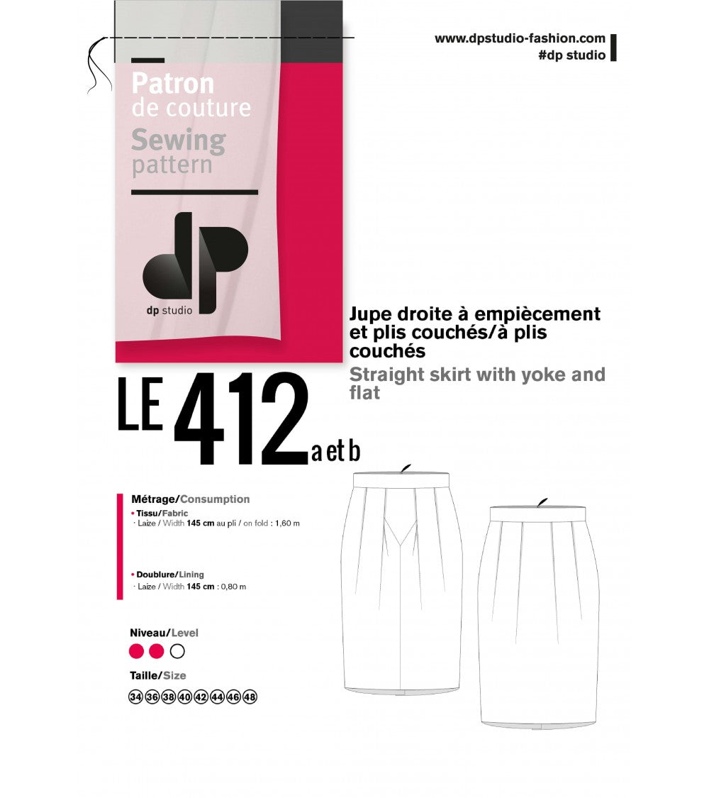 Le 417 Jupe évasée et drapé