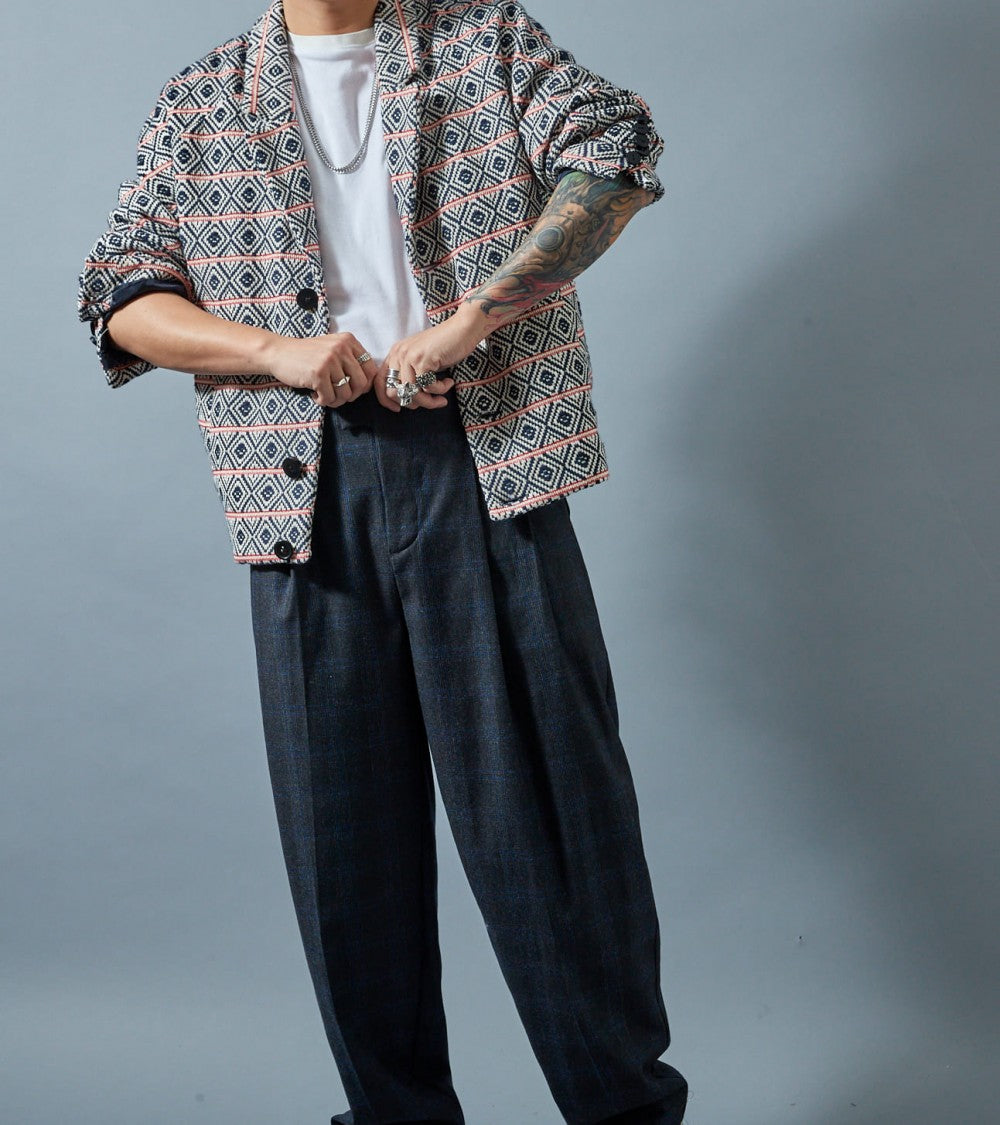 Le 1800 Manteau droit col tailleur
