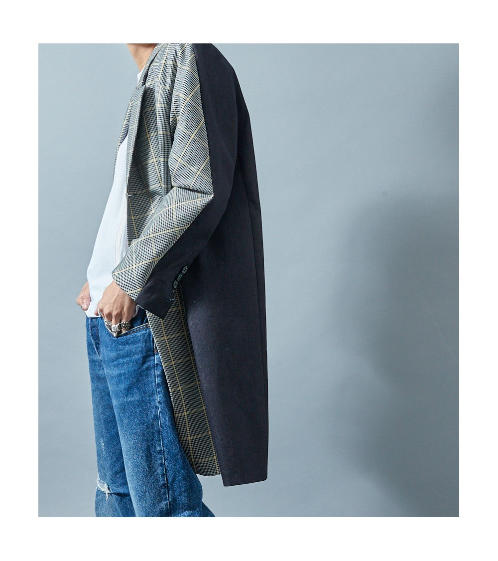 Le 1800 Manteau droit col tailleur
