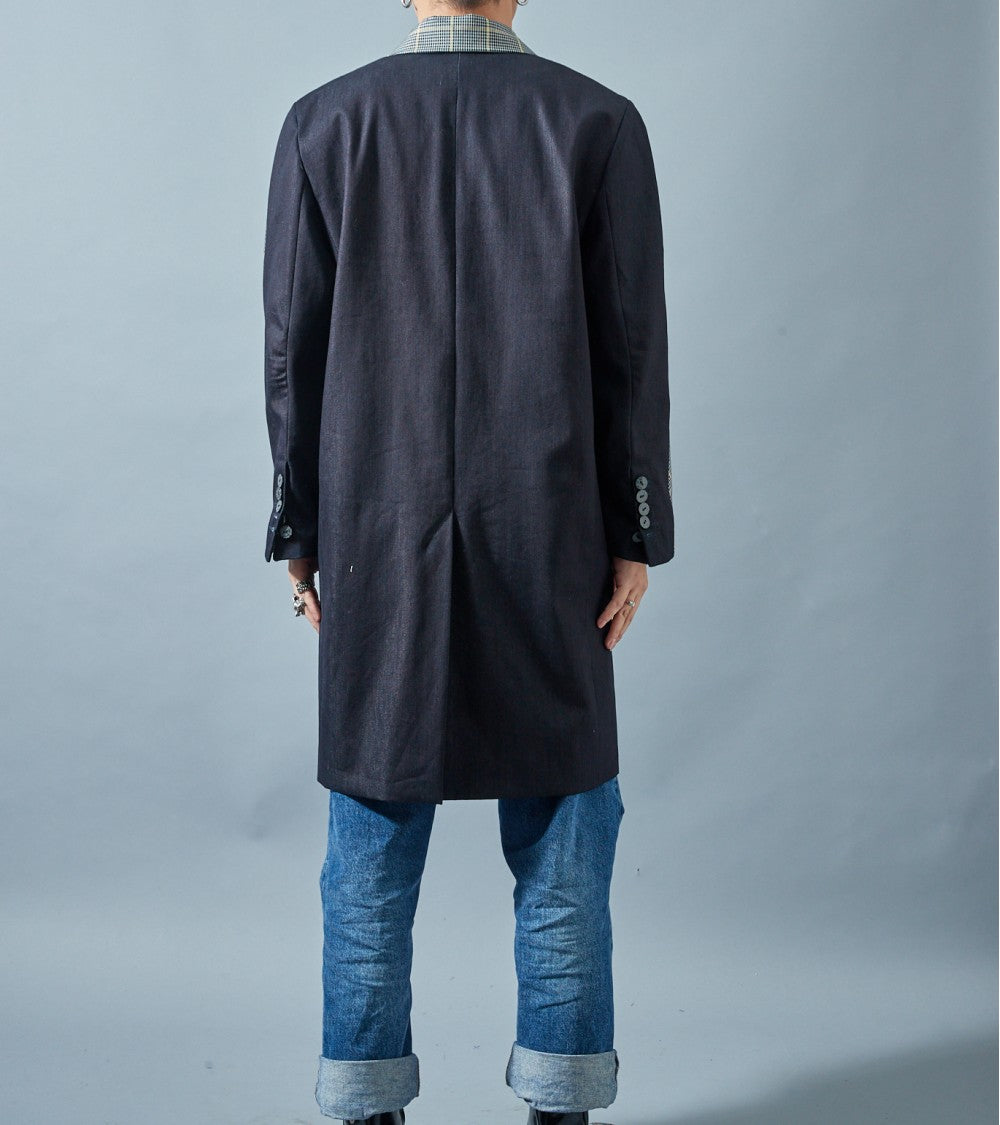 Le 1800 Manteau droit col tailleur