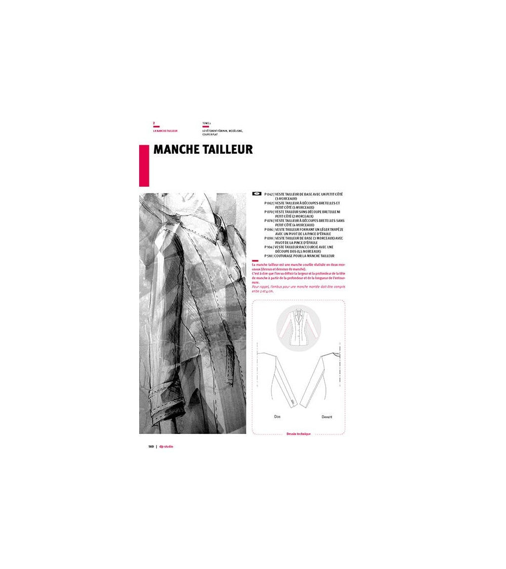 Manche tailleur