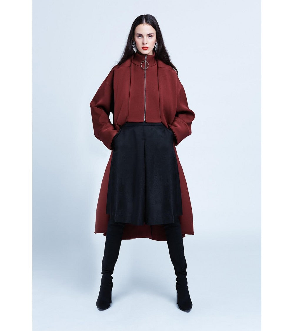 le 809a et b - Manteau gilet intégré