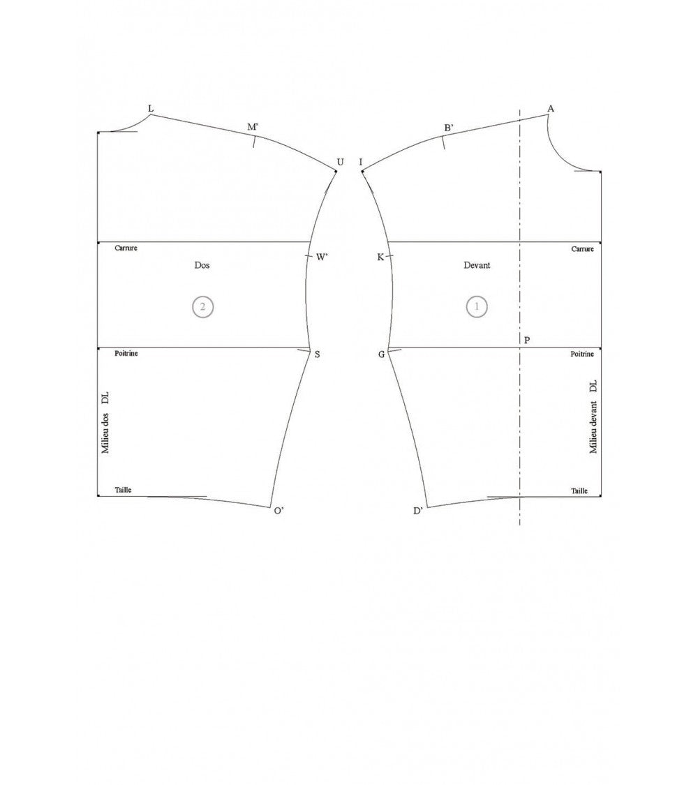 Kimono manche courte