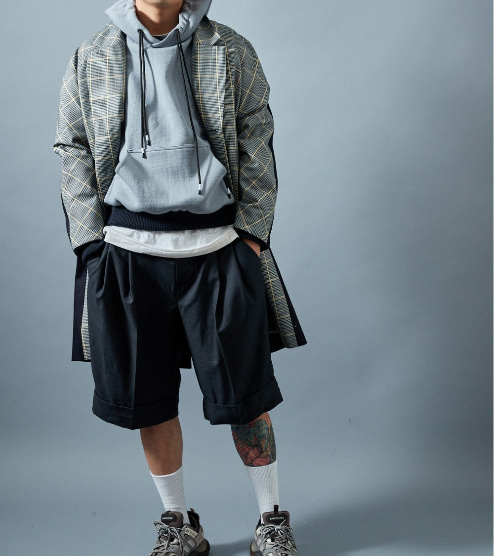Le 1800 Manteau droit col tailleur