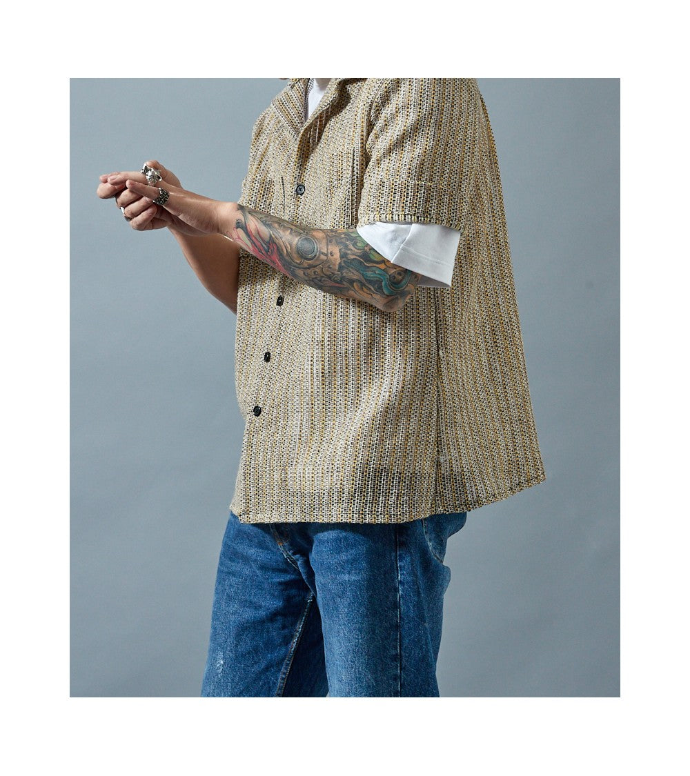 Le 1600 Chemise manche courte, col ouvert