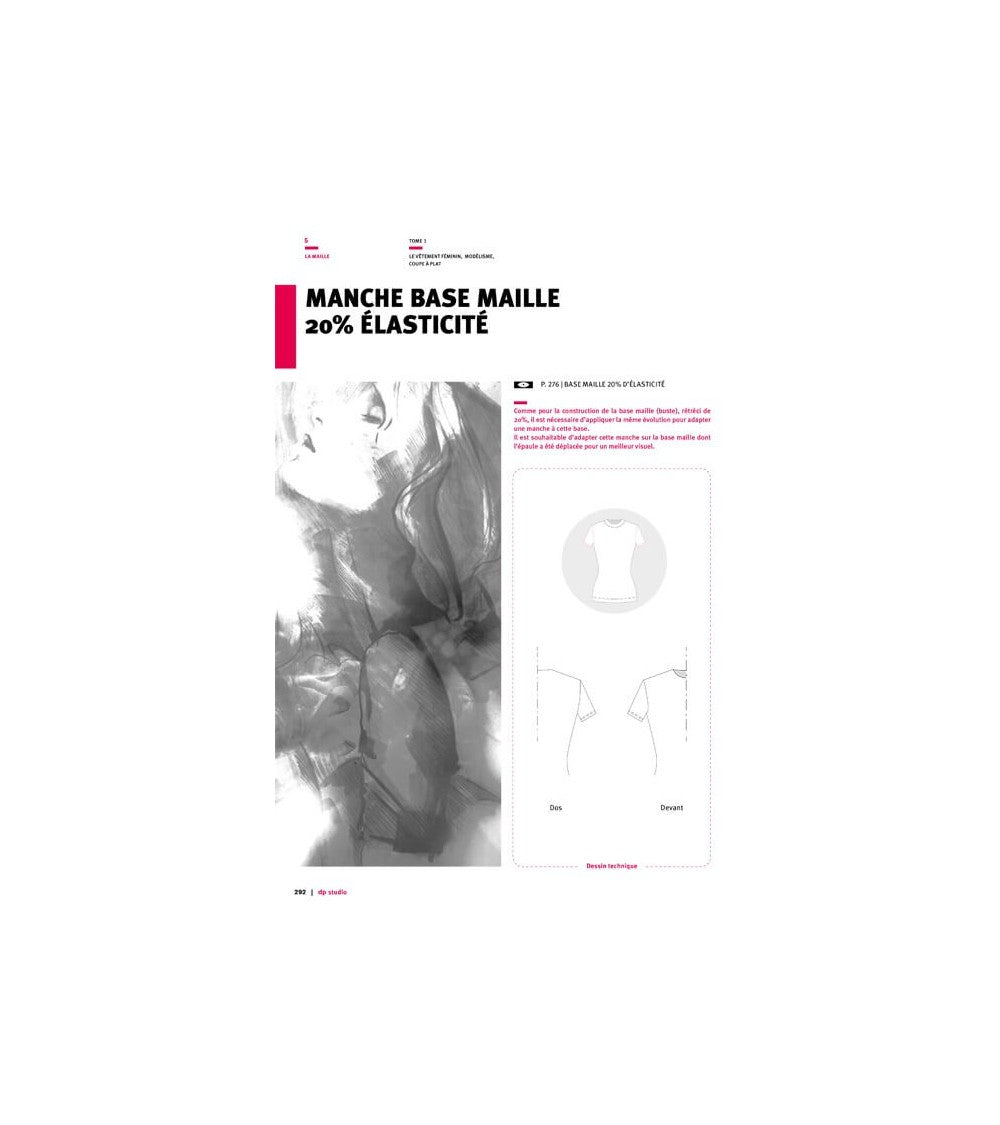 Manche base maille 20% d’élasticité