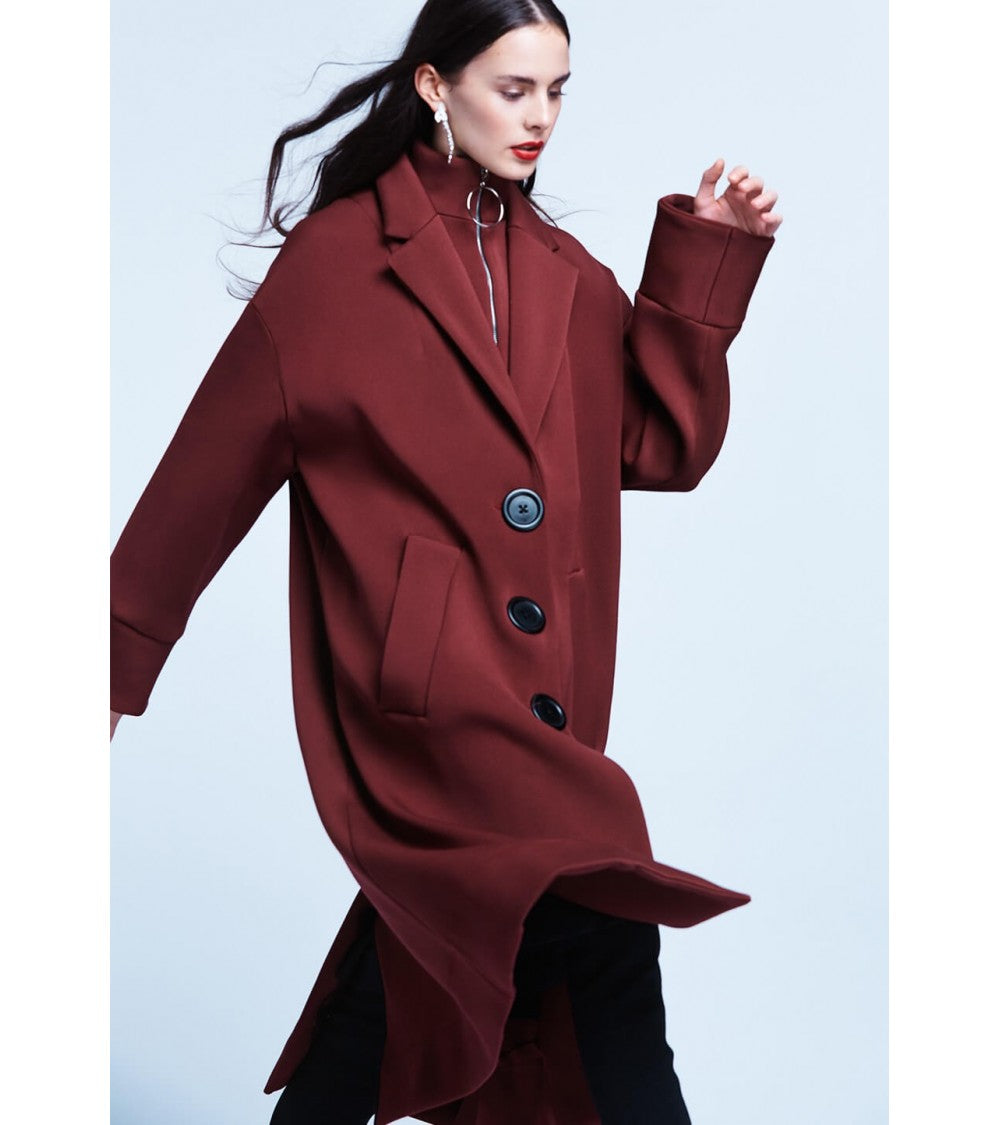 le 809a et b - Manteau gilet intégré