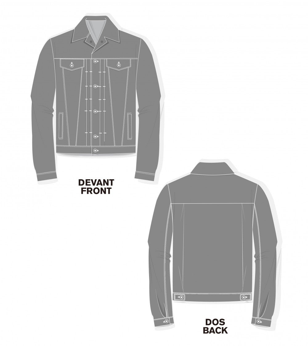 Le 1200 Blouson façon « jean »