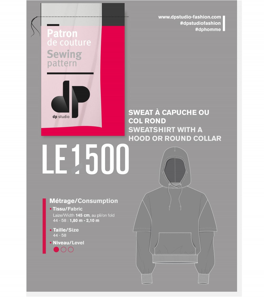 Le 1500 Sweat à capuche ou col rond