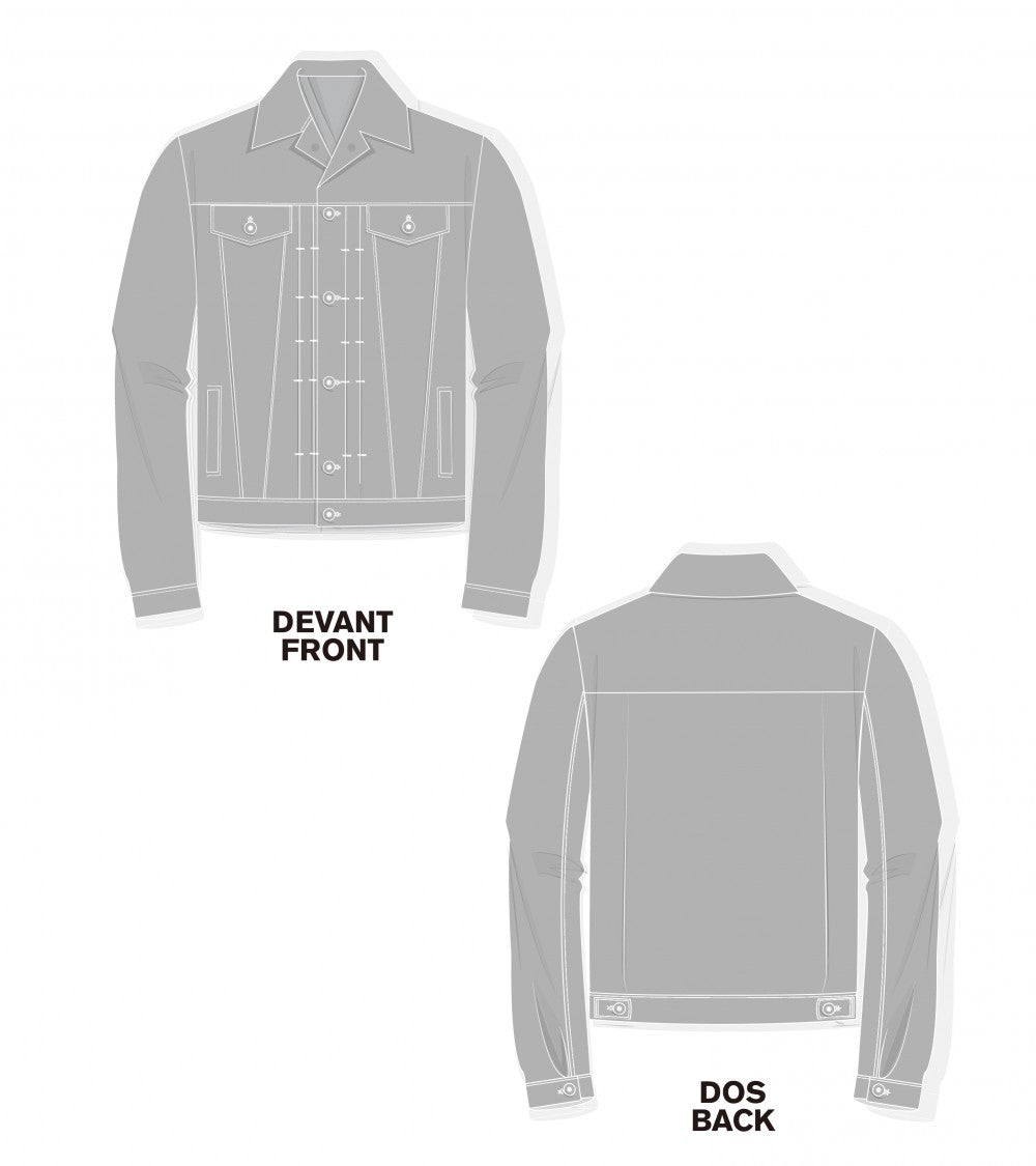 Le 1200 Blouson façon « jean »