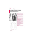 Caleçon de base à la taille (legging ou skinny)