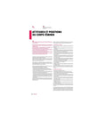 Attitudes et positions du corps féminin