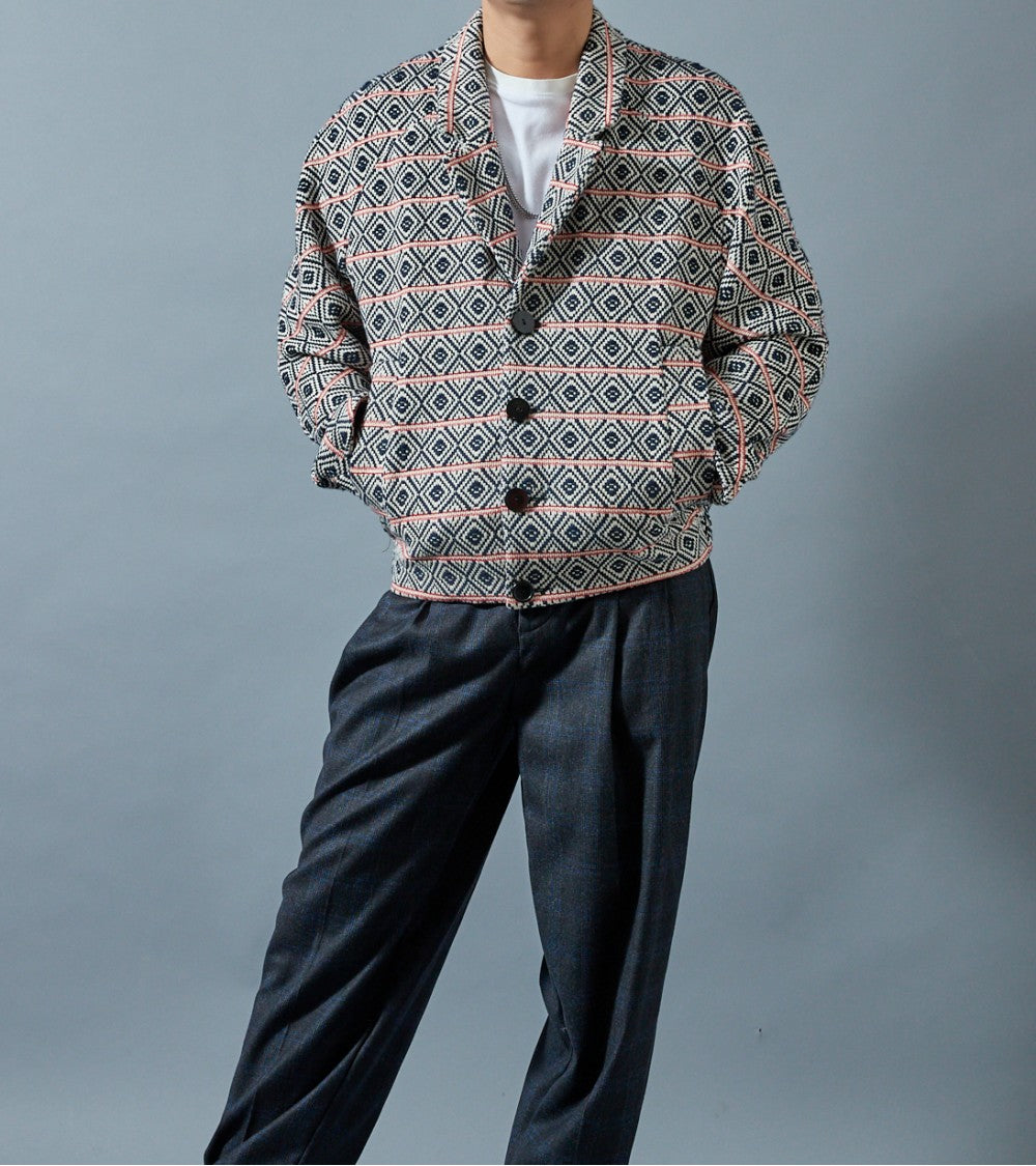 Le 1800 Manteau droit col tailleur
