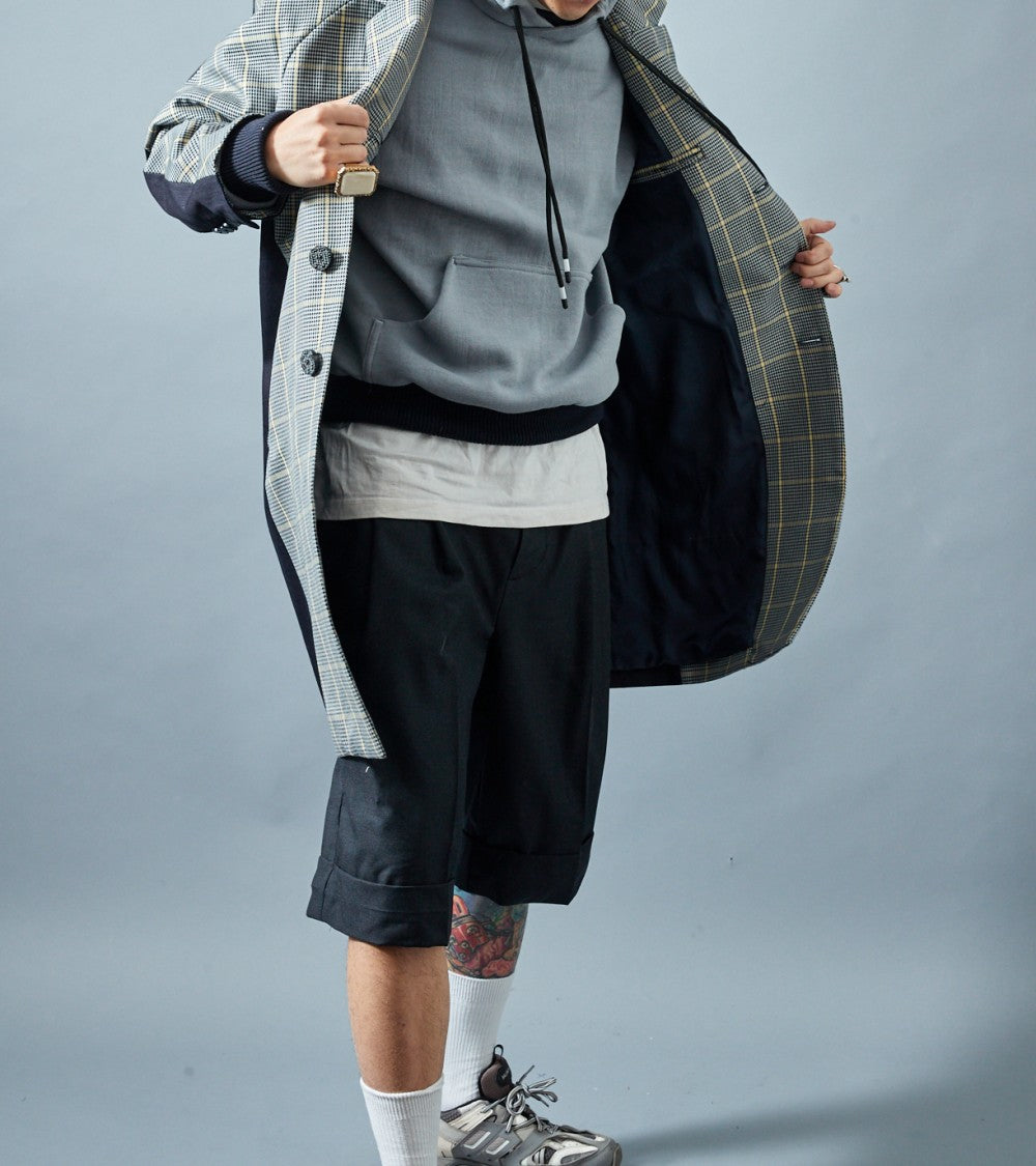 Le 1800 Manteau droit col tailleur
