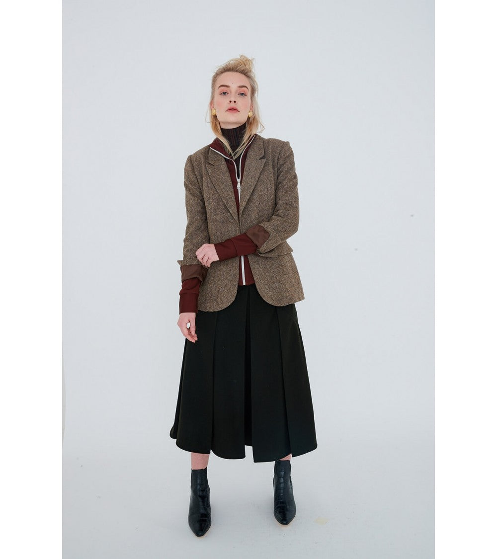 Le 100 - Veste tailleur, un bouton