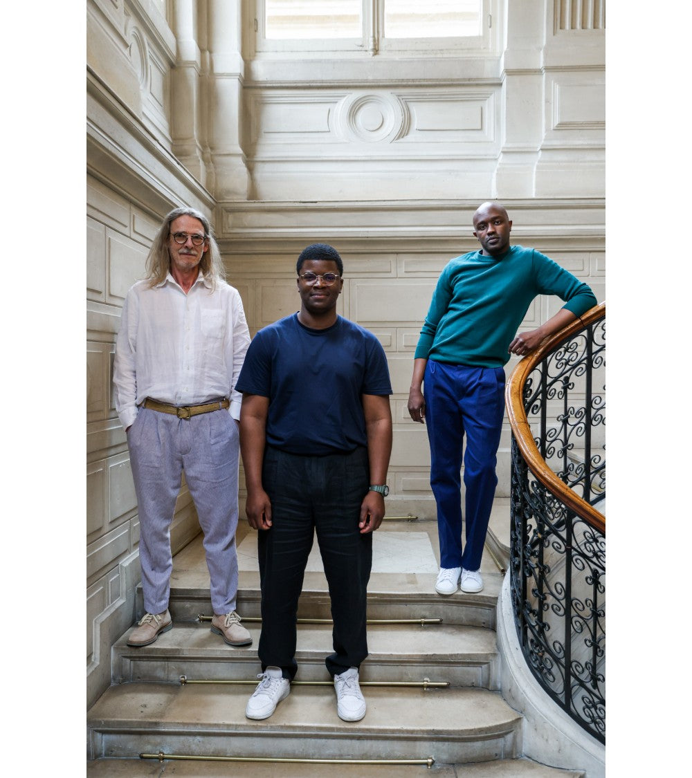 Le 1301 Pantalon droit de ville à plis couchés