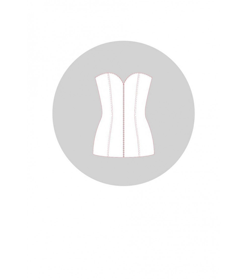 Bustier de base découpe bretelle