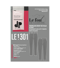 Le 1301 Pantalon droit de ville à plis couchés