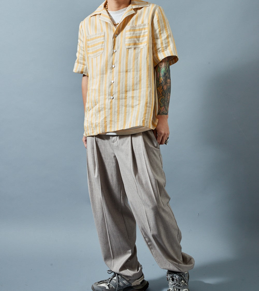 Le 1600 Chemise manche courte, col ouvert