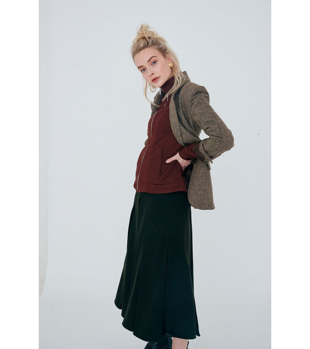Le 100 - Veste tailleur, un bouton