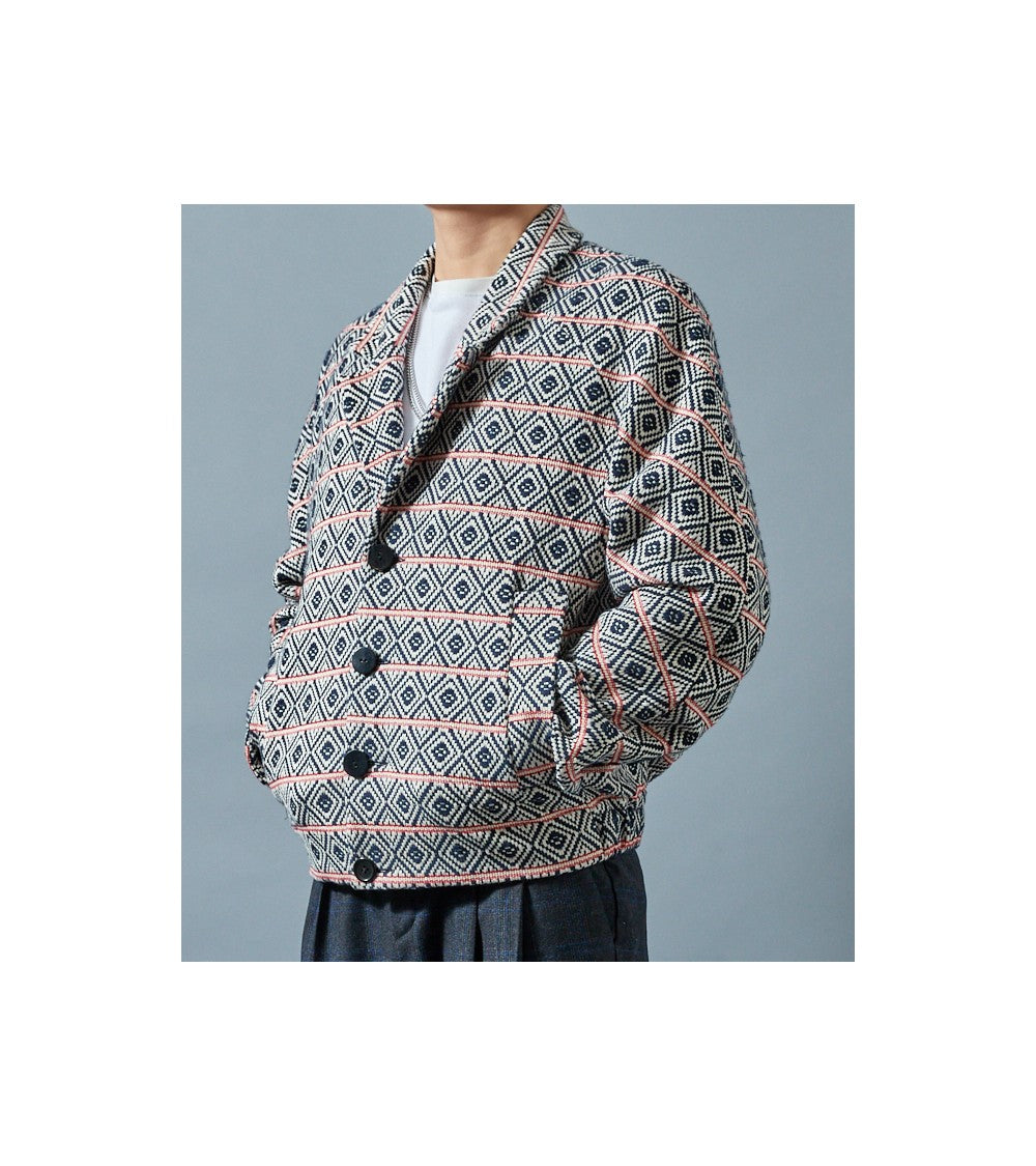 Le 1800 Manteau droit col tailleur