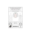 Veste tailleur, à découpes bretelles et petit côté ( 5 morceaux )