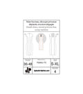 Robe fourreau, découpe princesse déplacée, encolure dégagée