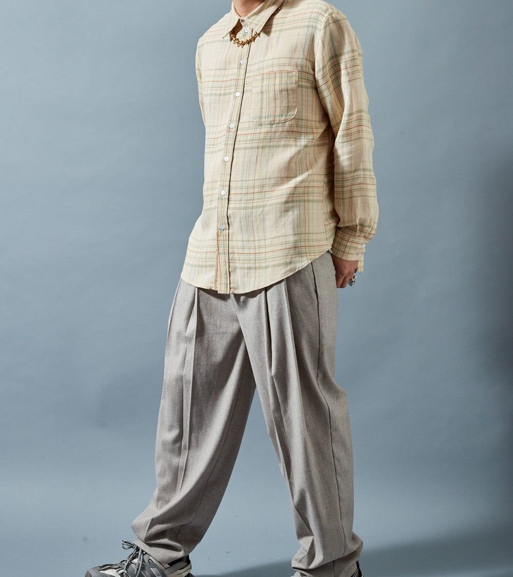 Le 1601 Chemise col et pied de col