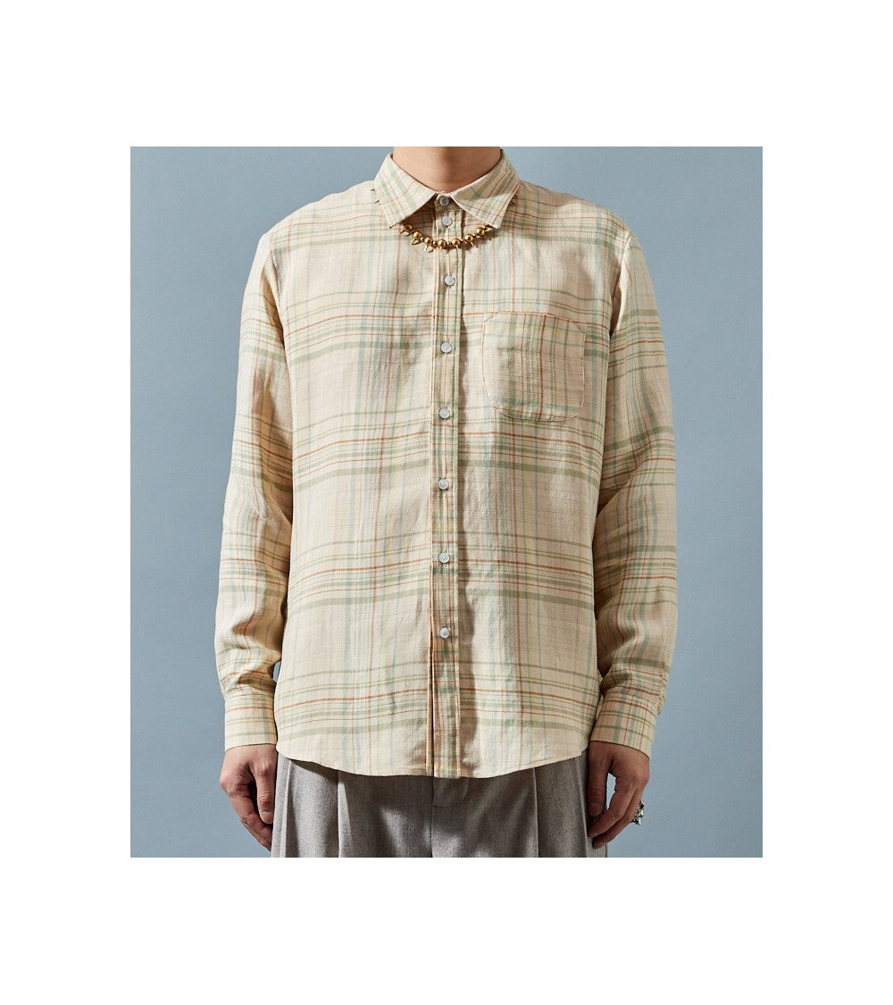 Le 1601 Chemise col et pied de col