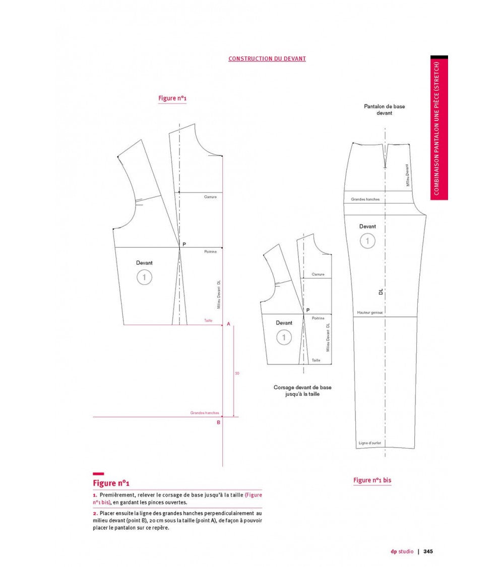 Combinaison pantalon une pièce (stretch)
