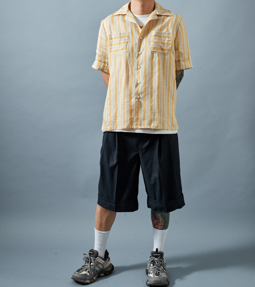 Le 1600 Chemise manche courte, col ouvert