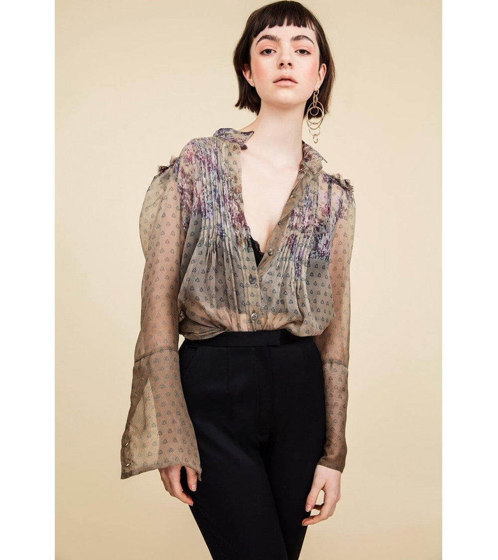 Pantalon classique cigarette + flare