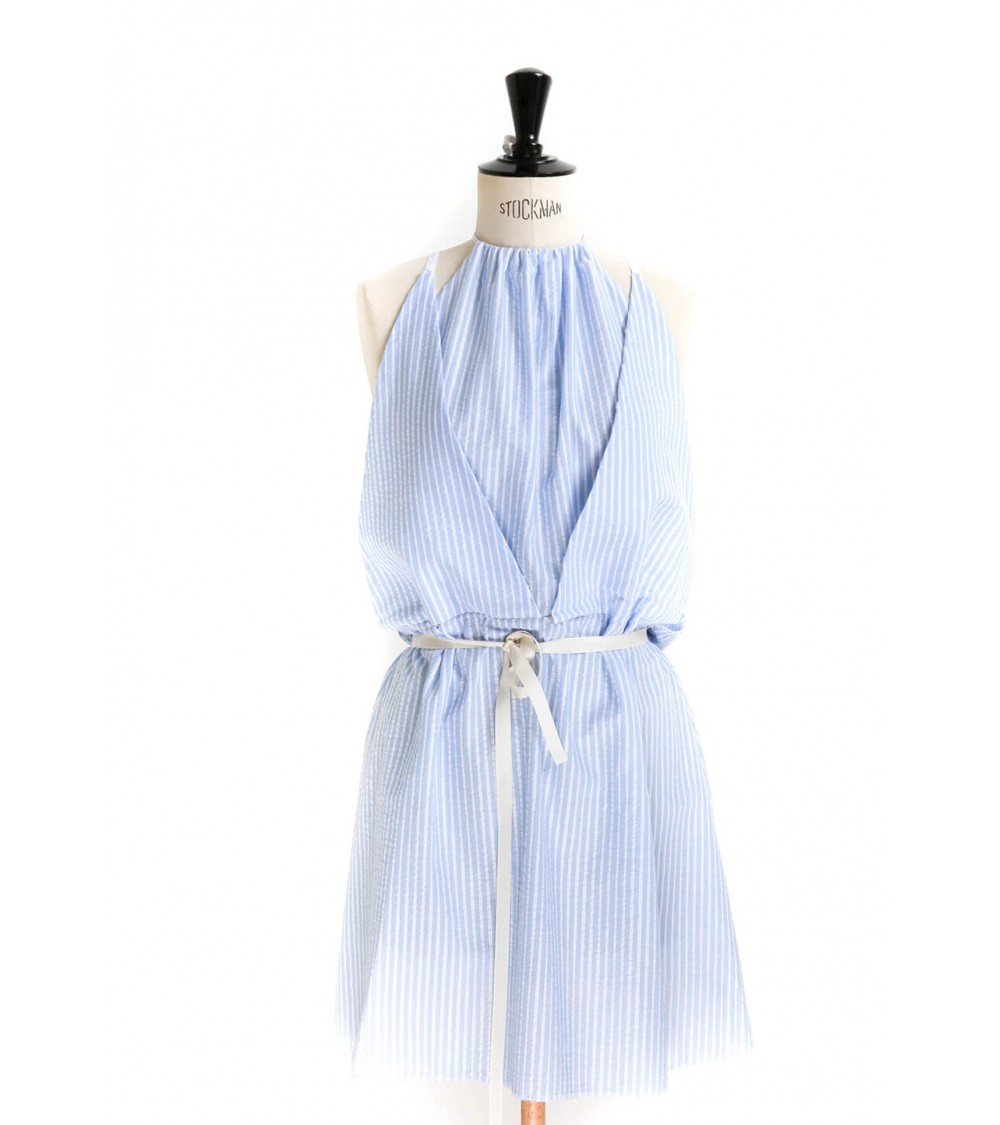 Robe à panneaux, coupée à la taille
