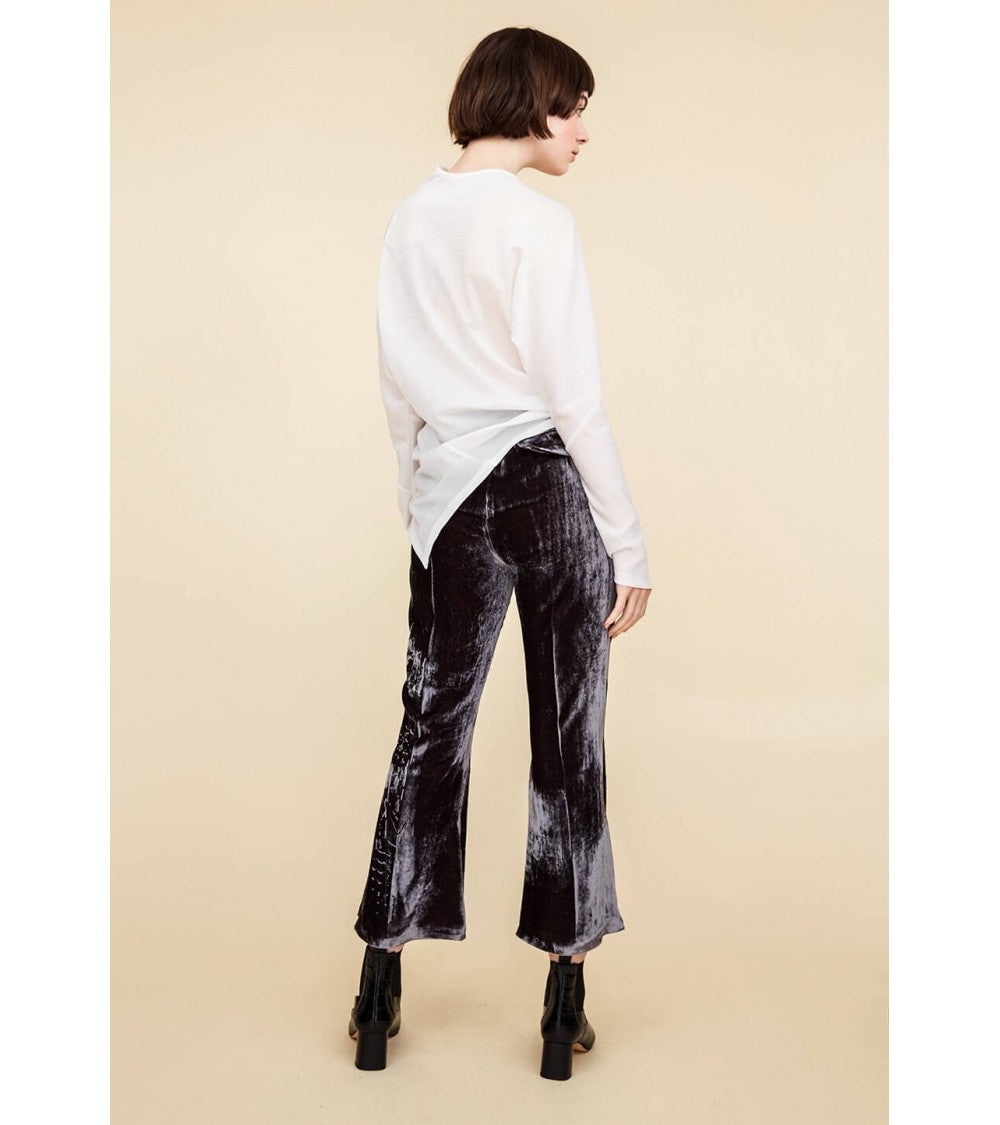 Pantalon classique cigarette + flare