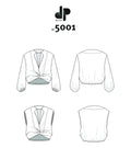 Le_5001_PDF_Blouse nouée avec ou sans manche