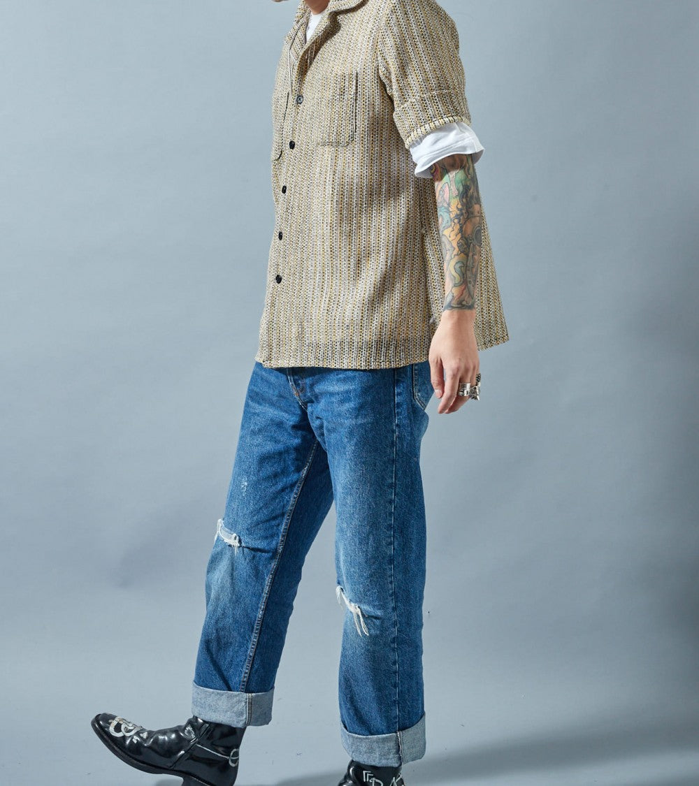 Le 1600 Chemise manche courte, col ouvert